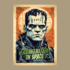 Kép 3/3 - Frankenstein az űrben' - retro sci-fi vászonkép